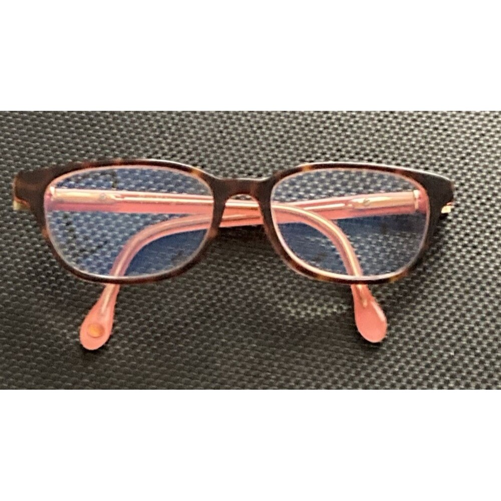LILLY PULITZER KIDS EYEWEAR PINK BLUE ELEPHANTS FLEX HINGE EYEGLASSES